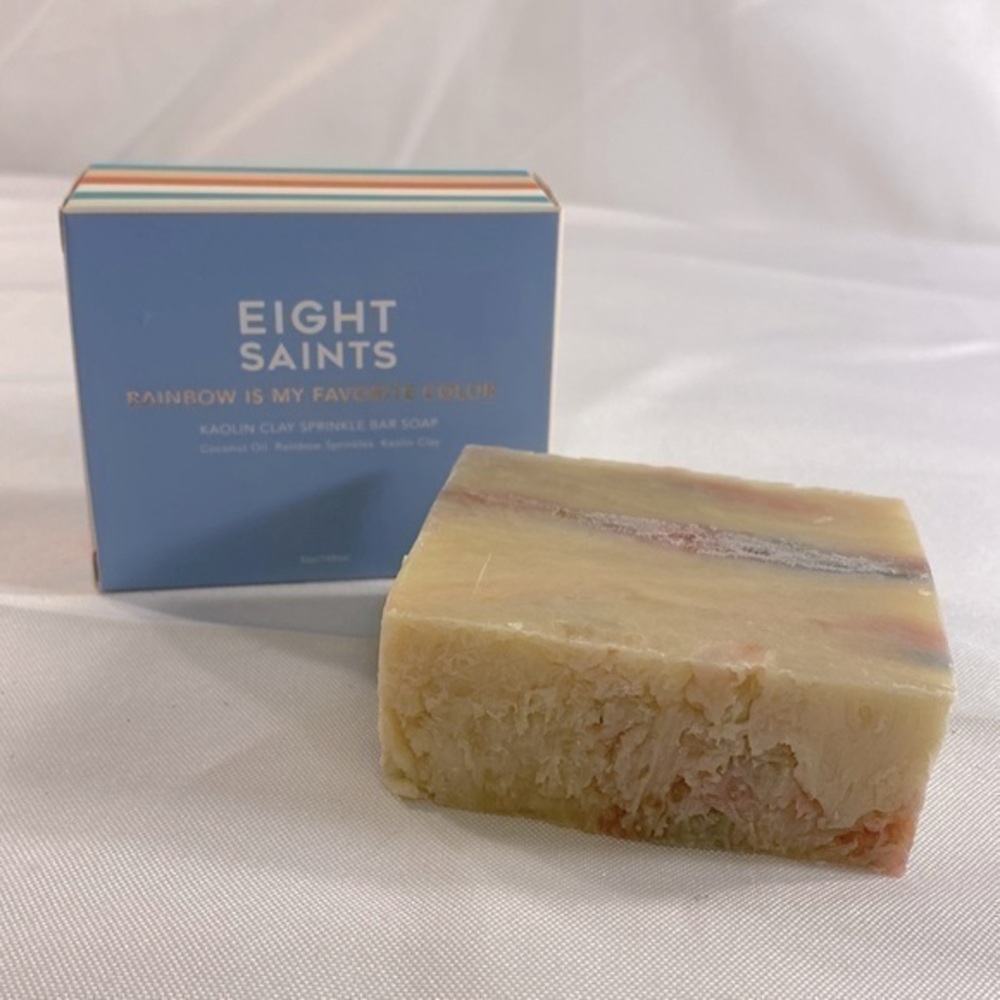 EIGHT SAINTS Body Soap 5 Oz - RAINBOW IS MY FAV COLOR - NEW